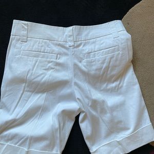 White Shorts, The Limited, Size 4, Women’s White Shorts